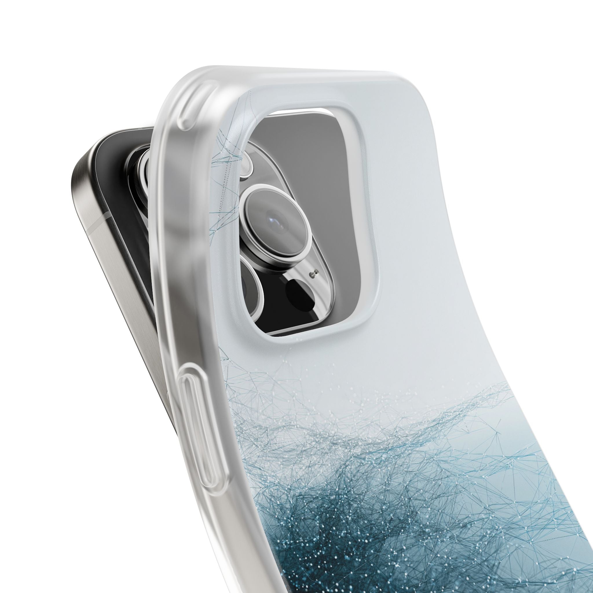 Teal Lite Phone Case for iPhone - Arctic Pulse Mesh