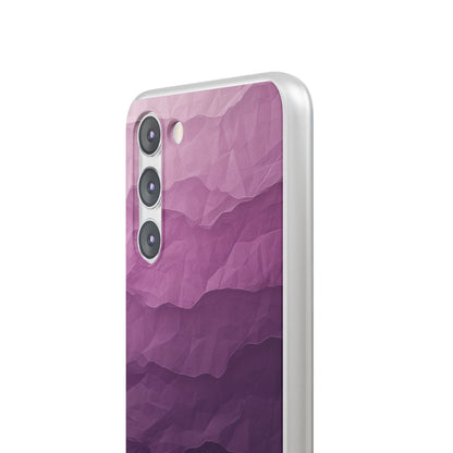 Lila Wellenlagen Samsung S23 Plus Case - Soft