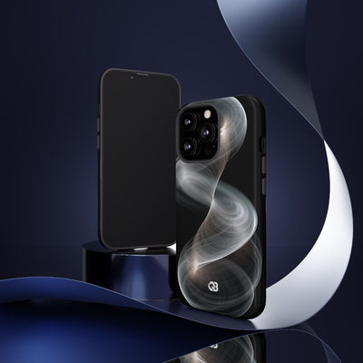 Luminous Vortex · Tough Phone Case for iPhone · Black