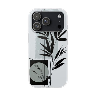Grey Lite Phone Case for iPhone - Sage Bamboo Noir