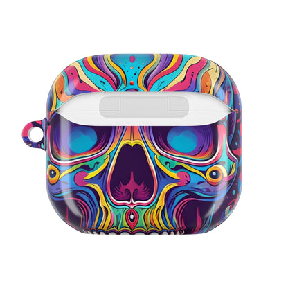 Psychedelic Skull - AirPods Case