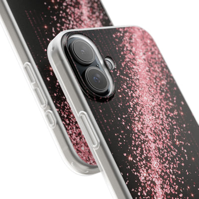 Rose Digital Cascade · Lite Phone Case for iPhone ·  Pink