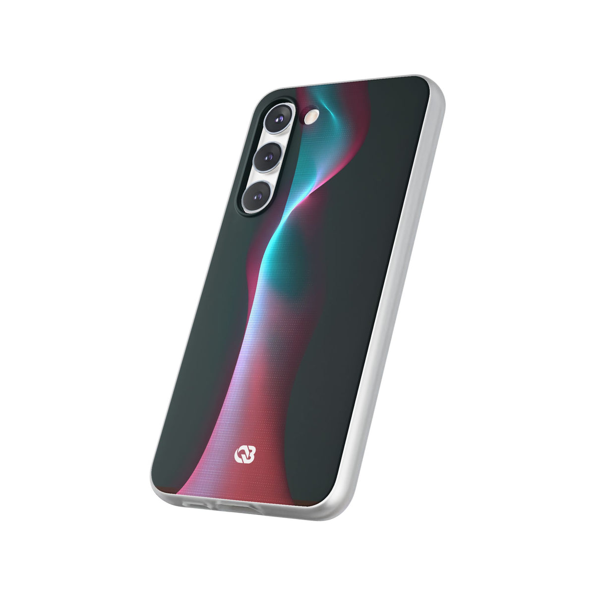 Neon Pixel Flow · Lite Phone Case for Samsung · Black
