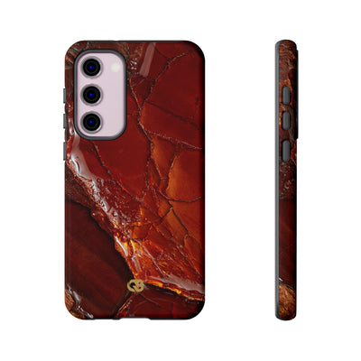 Amber Embrace · Tough Phone Case for Samsung · Brown