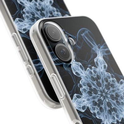 Blue Lite Phone Case for iPhone - Glacial Smoke Crown