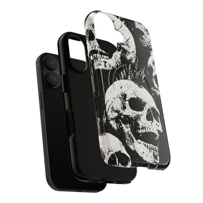 Punk Skull Riot · Tough 2.0 Magnetic Phone Case for iPhone · Black