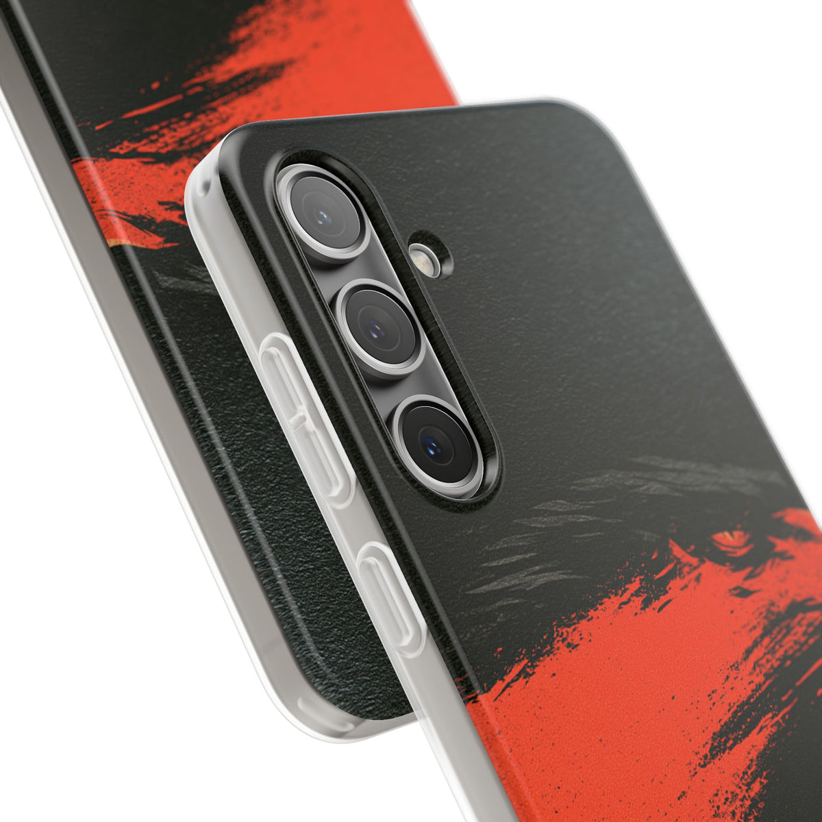 Crimson Raptor Noir · Lite Phone Case for Samsung · Black