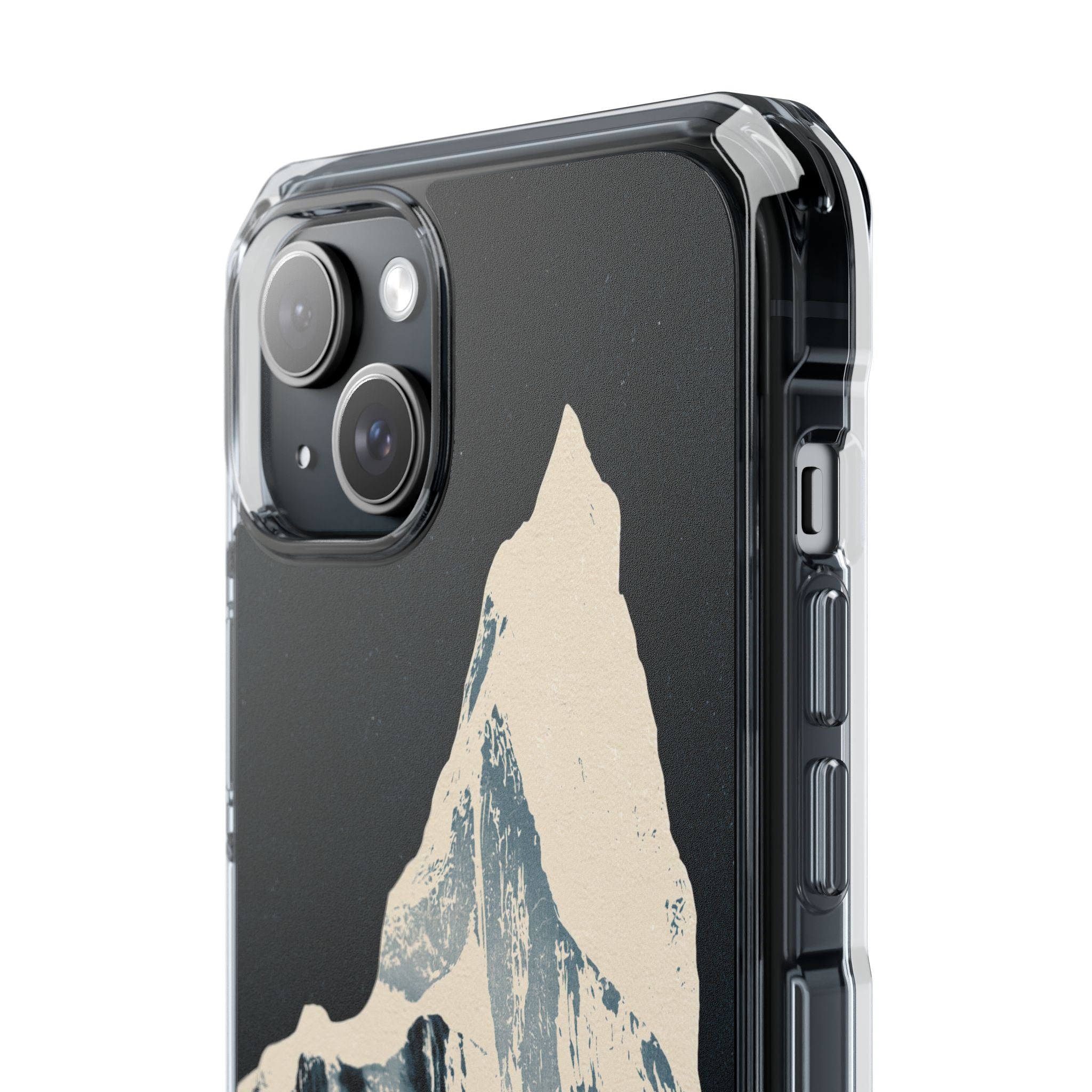 Blue Impact MagSafe Phone Case for iPhone - Frozen Navy Monolith