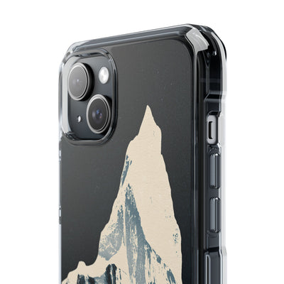 Blue Impact MagSafe Phone Case for iPhone - Frozen Navy Monolith