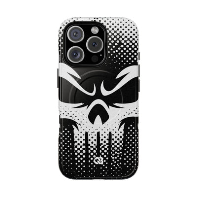 Phantom Halftone · Tough 2.0 Magnetic Phone Case for iPhone · Black