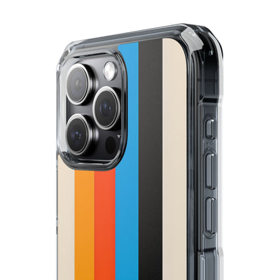 Retro Racing Stripes · Impact Custodia per iPhone · Magsafe