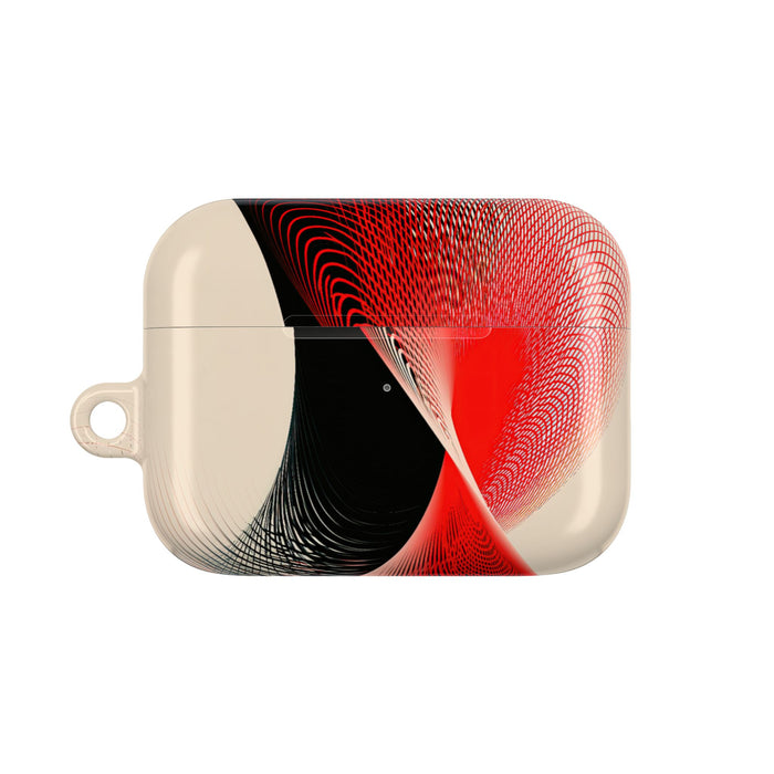 Parametric Helix · Hard Case for AirPods & AirPods Pro · Red