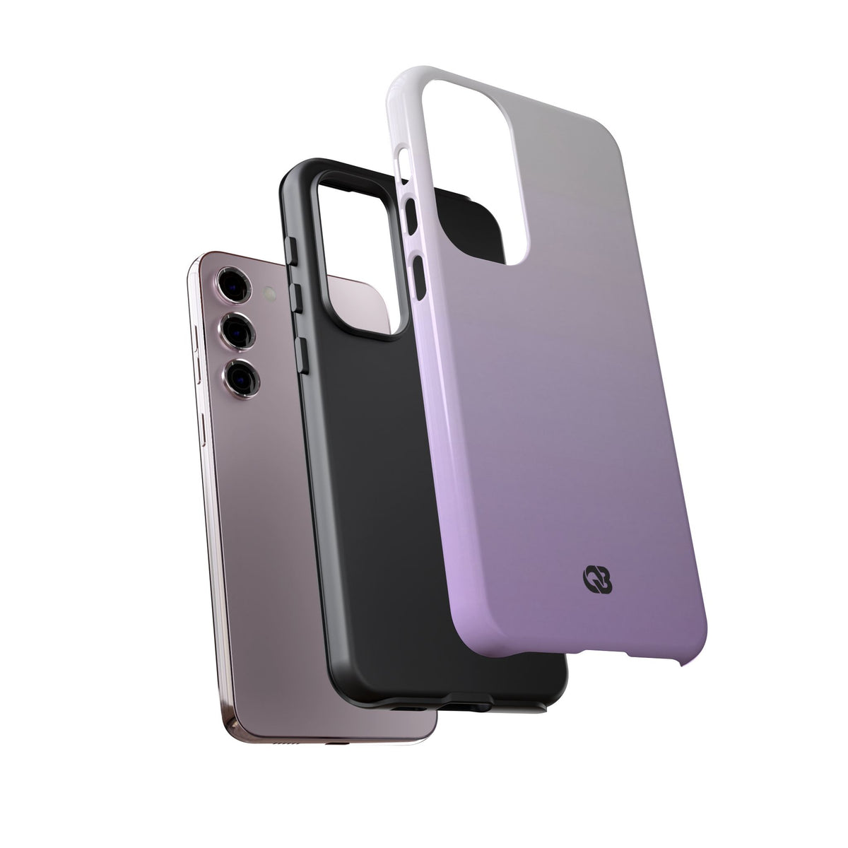 Purple Tough Phone Case for Samsung - Frosted Lavender Fade