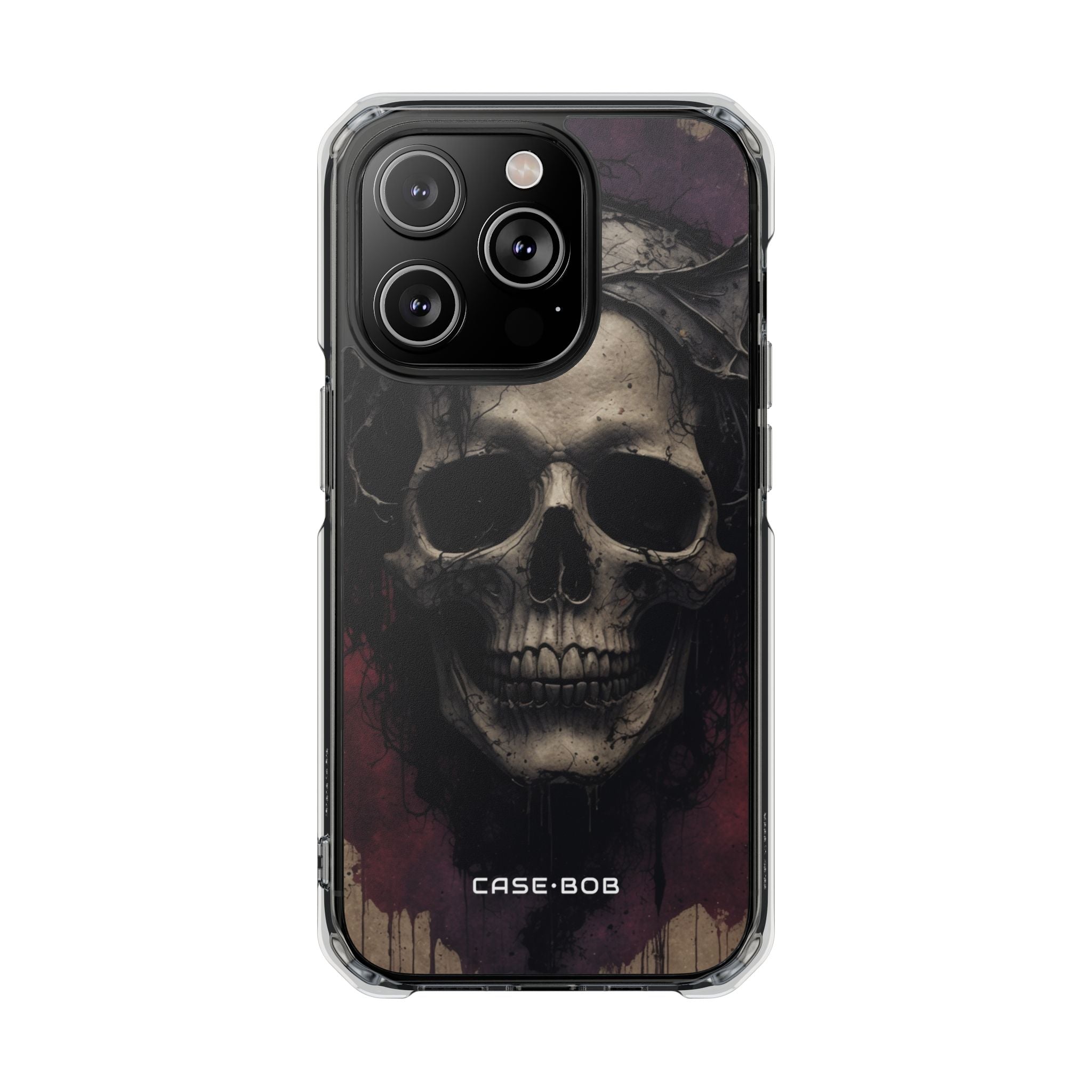 Gothic Skull Crown iPhone 14 Pro Skal - Impact
