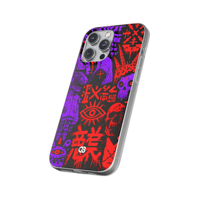 Underground Cyber Glyphs · Lite Phone Case for iPhone ·  Black