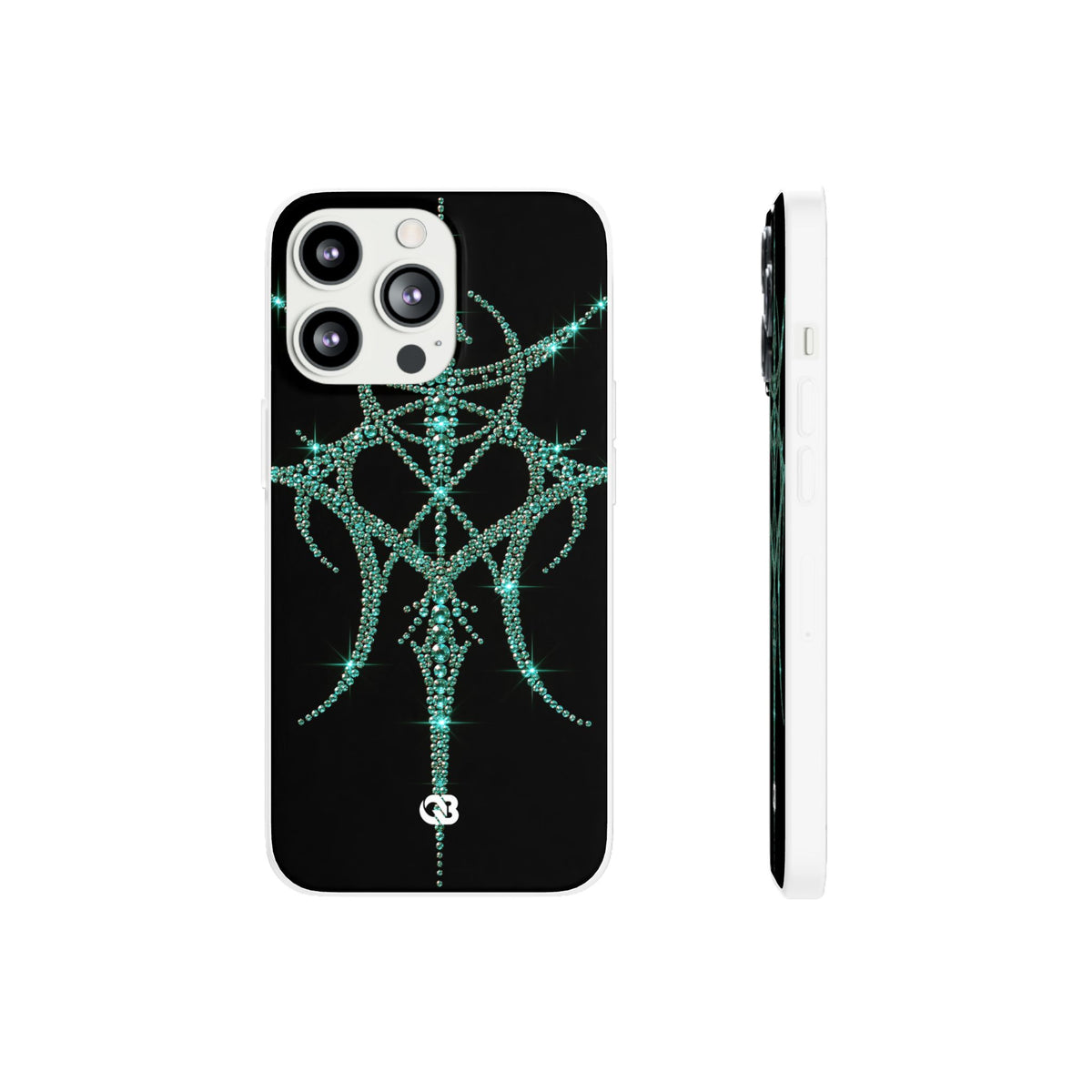 Teal Cyber Sigil · Lite Phone Case for iPhone ·  Teal