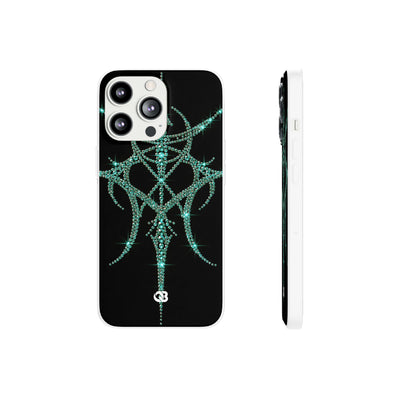 Teal Cyber Sigil · Lite Phone Case for iPhone ·  Teal