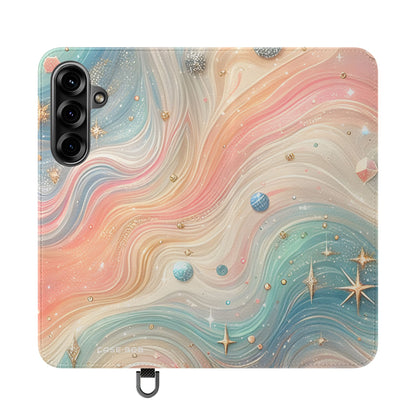 Celestial Waves - Samsung S25+ Case - Wallet