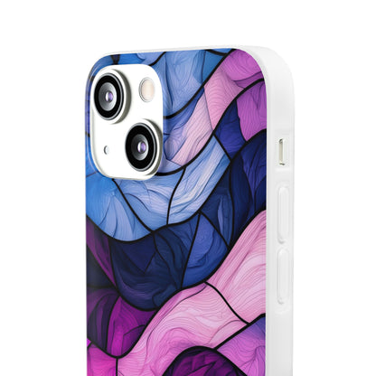 Wavelike Glow iPhone 13 mini Case - Soft