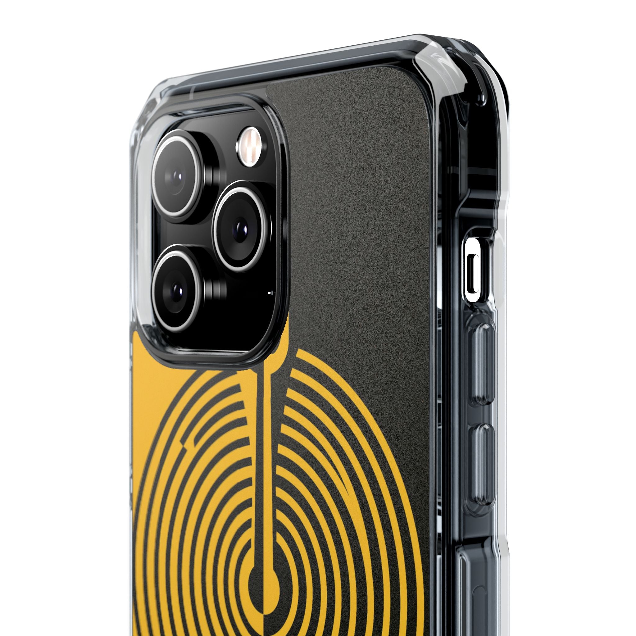 Yellow Impact MagSafe Phone Case for iPhone - Voltage Sector Pulse