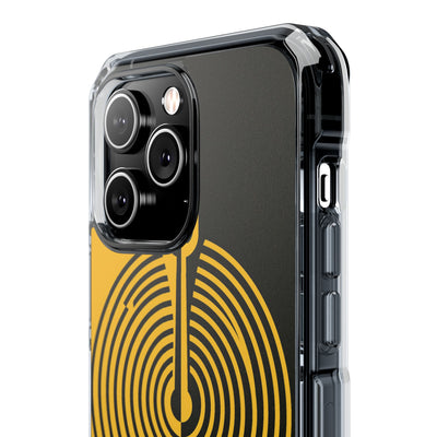Yellow Impact MagSafe Phone Case for iPhone - Voltage Sector Pulse