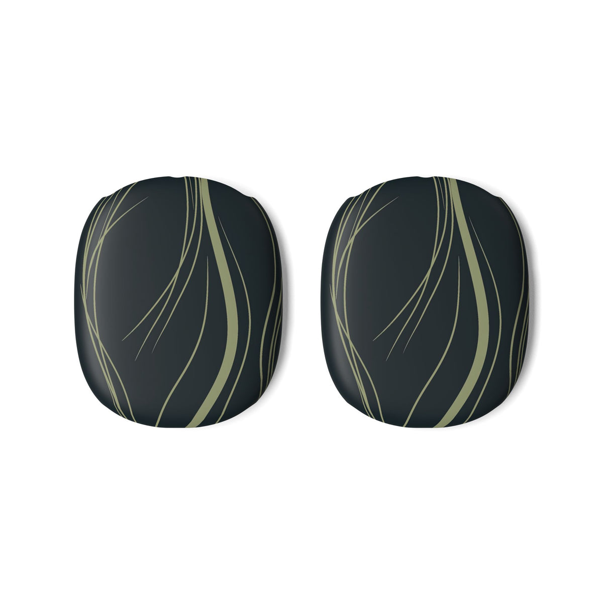 Serpentine Reeds · Hard Case for AirPods Max · Green