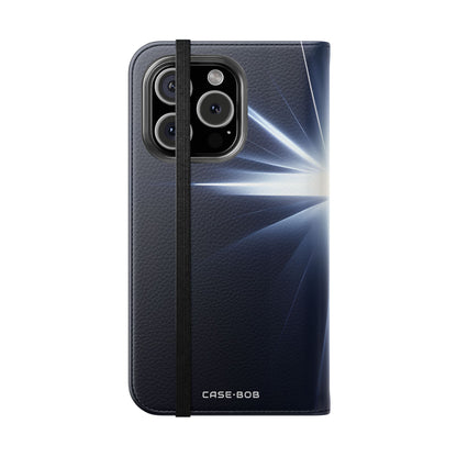 Glowing Crossburst - iPhone 16 Pro Case - Wallet