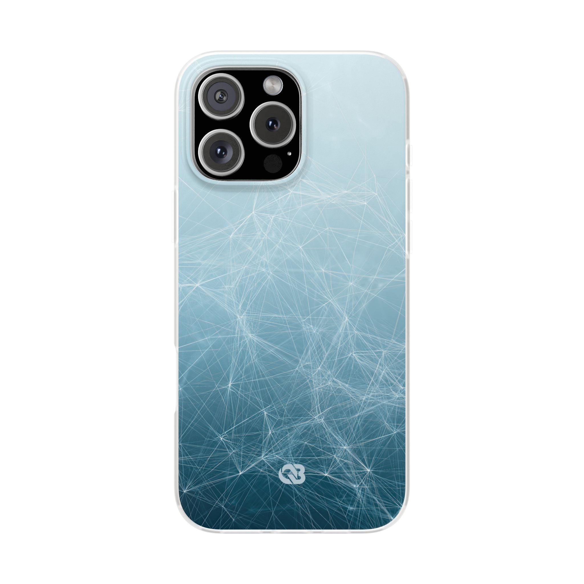 Teal Lite Phone Case for iPhone - Arctic Digital Nexus