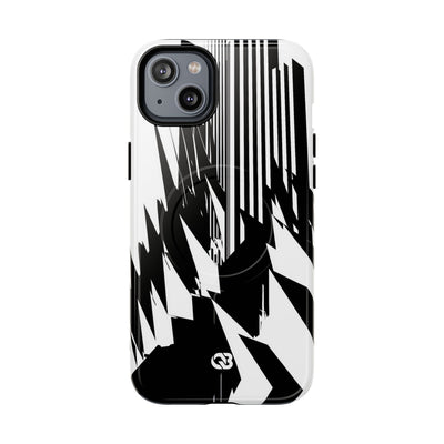 Orbital Spire · Tough 2.0 Magnetic Phone Case for iPhone · Black