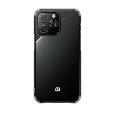 Obsidian Horizon · Clear Impact Magnetic Phone Case for iPhone ·  Black
