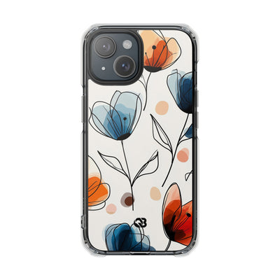 Ink Watercolor Tulips · Impact Phone Case for iPhone · Magsafe