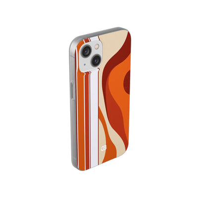 Terracotta Strata · Lite Phone Case for iPhone ·  Orange