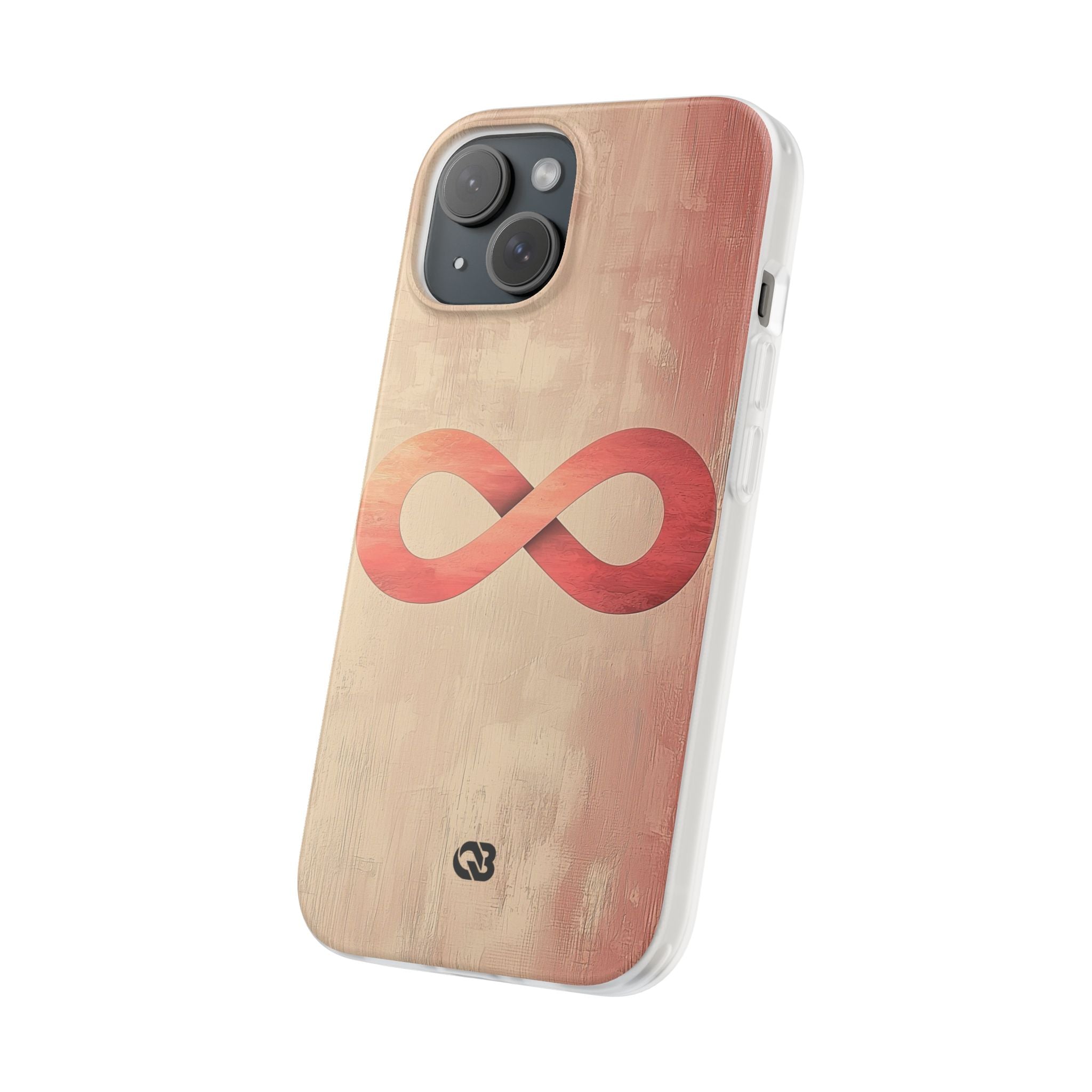 Terracotta Infinity Stroke · Soft Handyhülle für iPhone