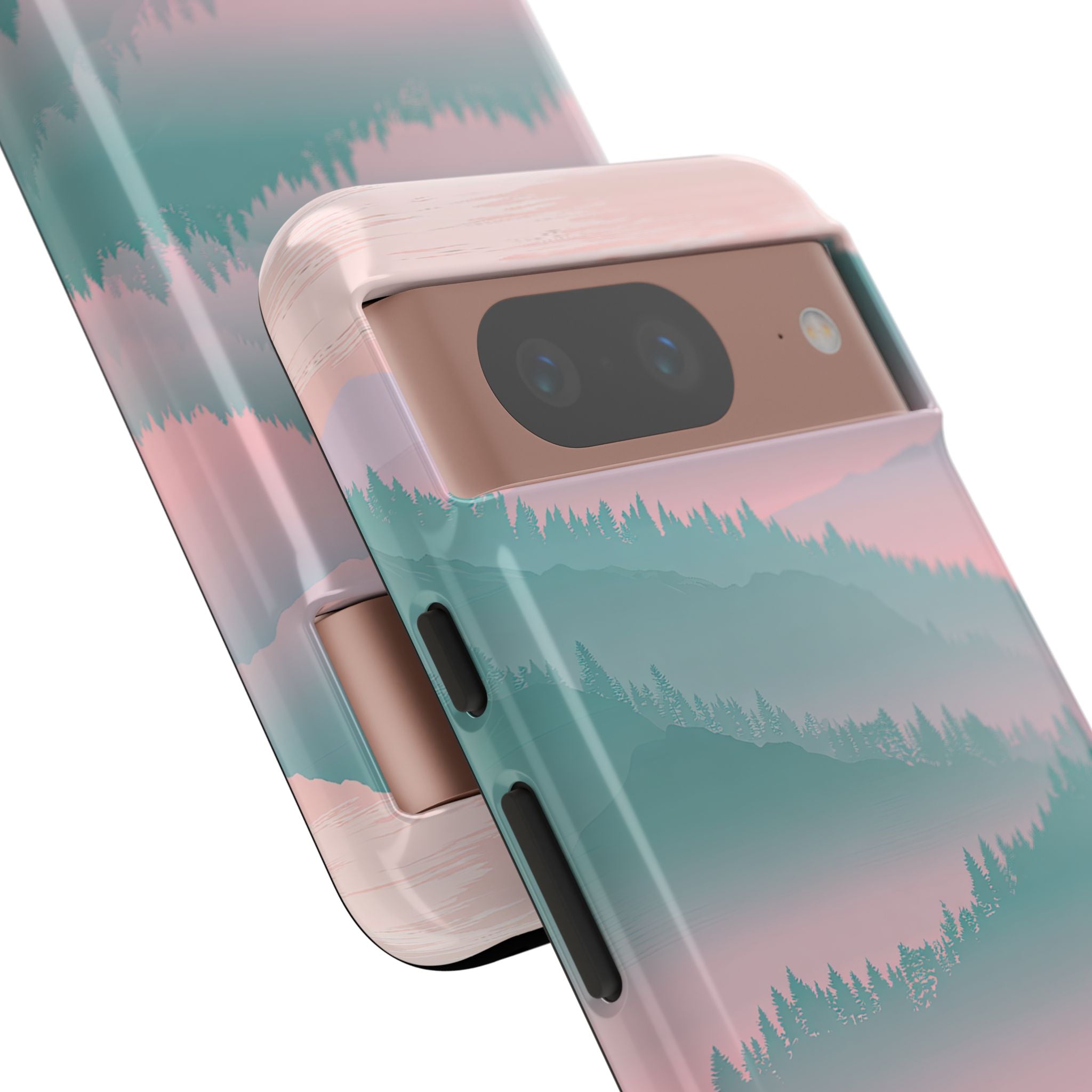Teal Tough Phone Case for Google Pixel - Alpine Mist Teal