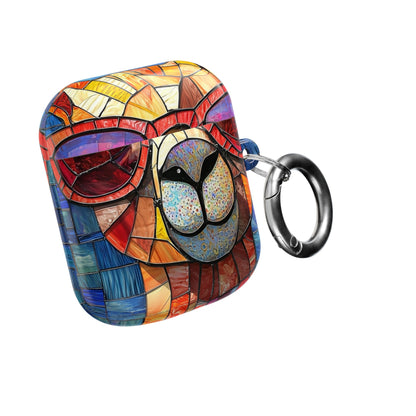 Sunglass Llama Mosaic - AirPods Case