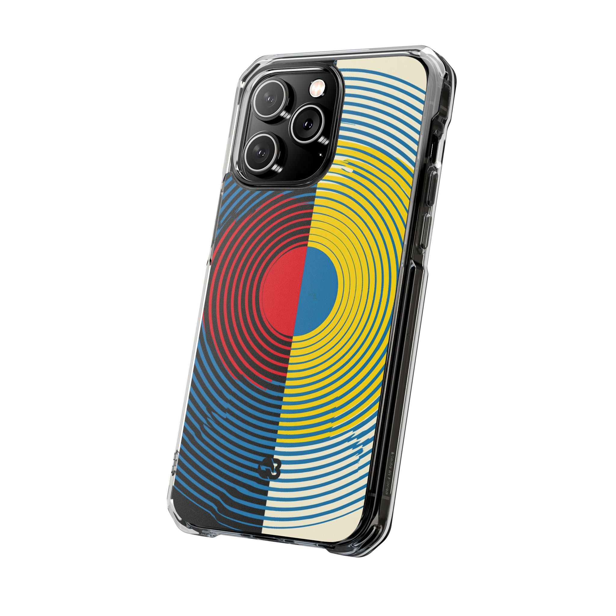 Blue Impact MagSafe Phone Case for iPhone - Primary Circuit Orbit