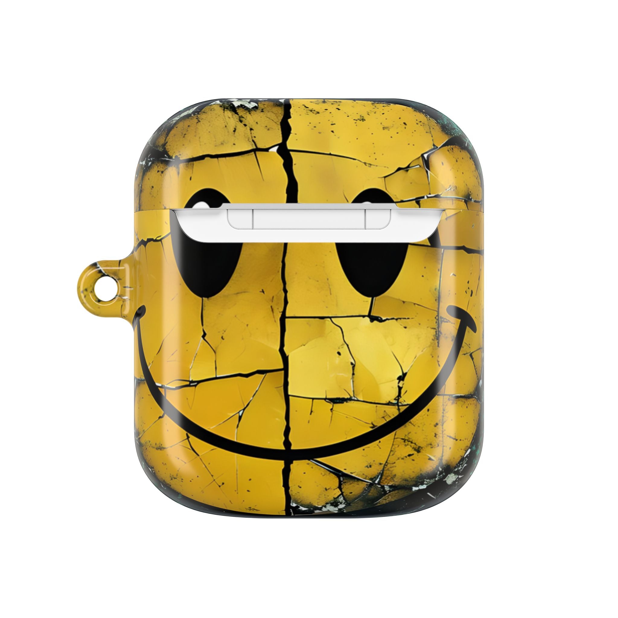 Cracked Smiley - AirPods Case