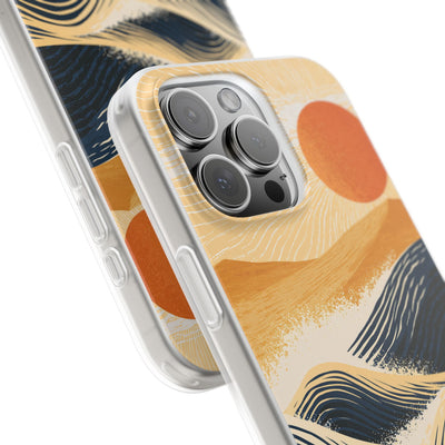 Blue Lite Phone Case for iPhone - Kyoto Cresting Tide