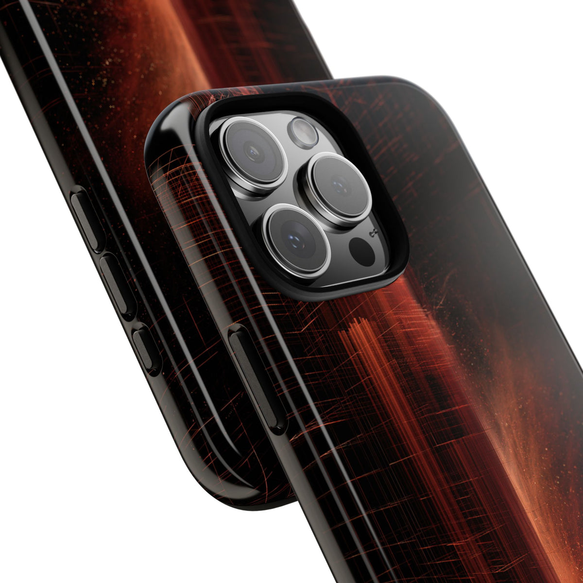 Luminous Monolith · Tough Phone Case for iPhone · Black