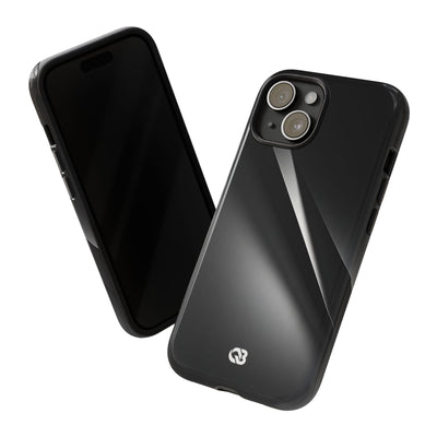 Obsidian Ridge · Tough Phone Case for iPhone · Black
