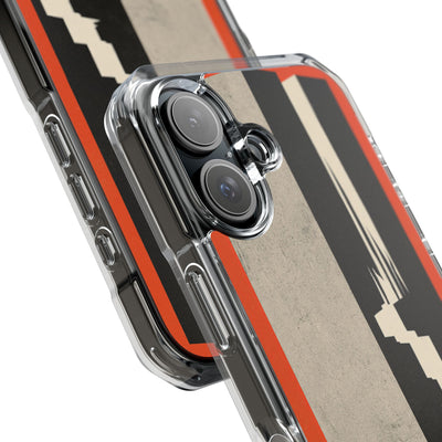 Orange Impact MagSafe Phone Case for iPhone - Orange Monolith Rift