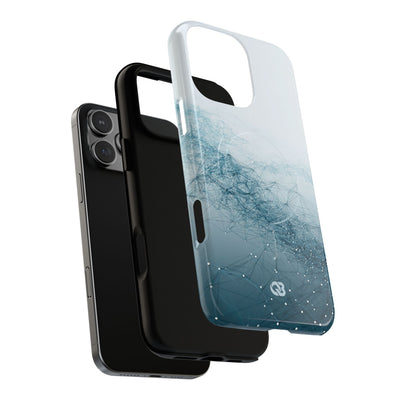 Teal Tough 2.0 Magsafe Phone Case for iPhone - Cyan Vector Lattice