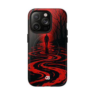 Crimson Shadow Path · Tough+ Phone Case for iPhone · Magsafe