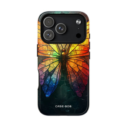 Stained Glass Butterfly iPhone 17 Pro Case - Tough+ - CASE•BOB