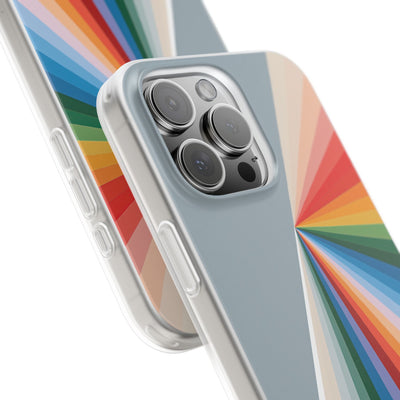 Grey Lite Phone Case for iPhone - Slate Prism Burst