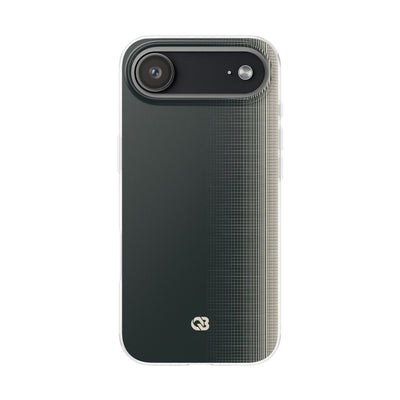 Grey Lite Phone Case for iPhone - Charcoal Tech Grid
