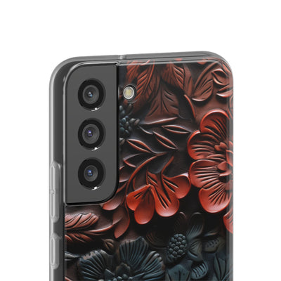 Carved Earth Bloom · Soft Handyhülle für Samsung
