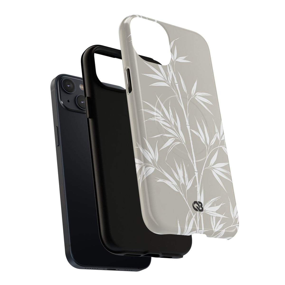 Serene Bamboo · Tough 2.0 Magnetic Phone Case for iPhone · Beige