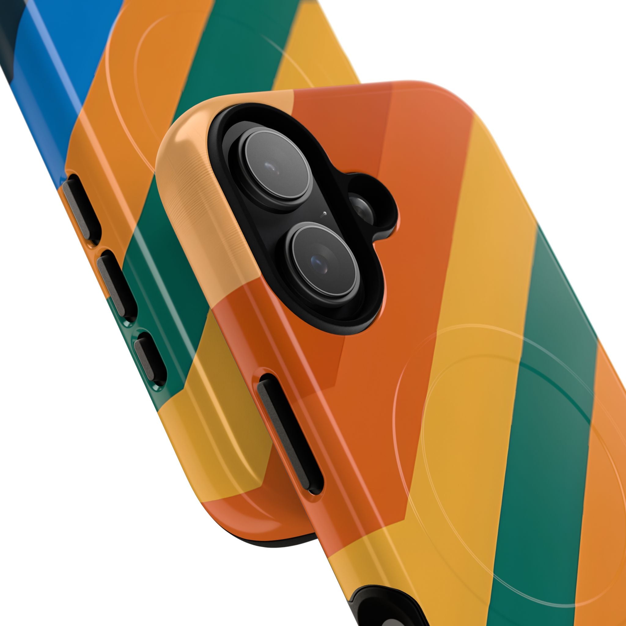 Retro Ridge Lines · Tough+ Magsafe