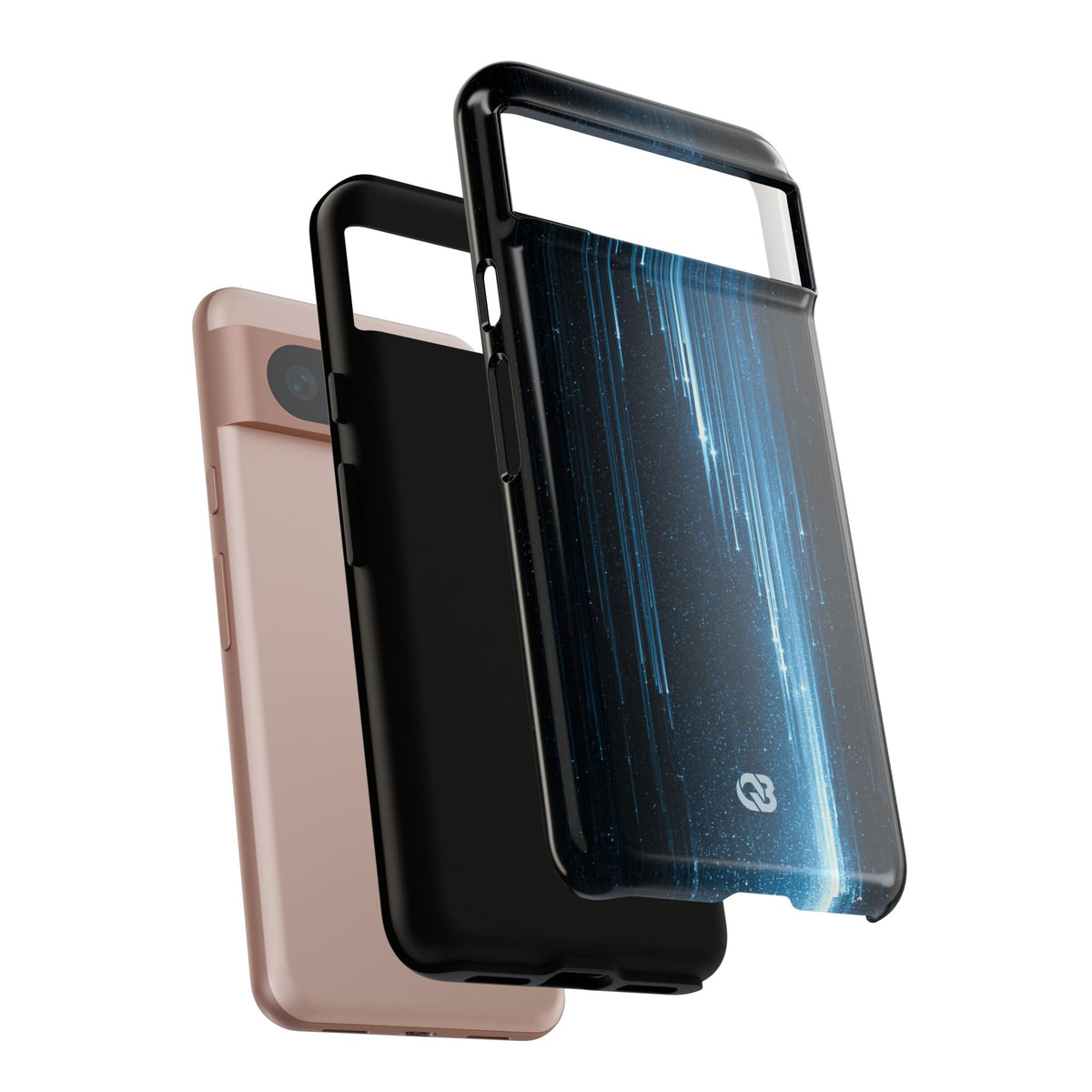 Nocturnal Cascade · Tough Phone Case for Pixel ·  Black